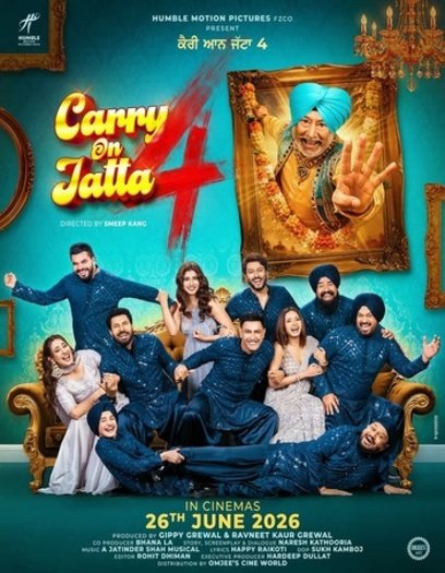 Carry on Jatta 4 (2026) Punjabi ORG Movie HDRip | 1080p | 720p | 480p | ESubs Vegamovies